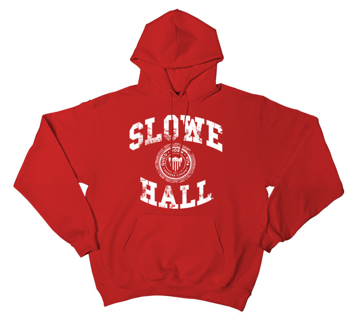 The Mecca Red Women's Dorm Pullover Hood – shopthedormlife